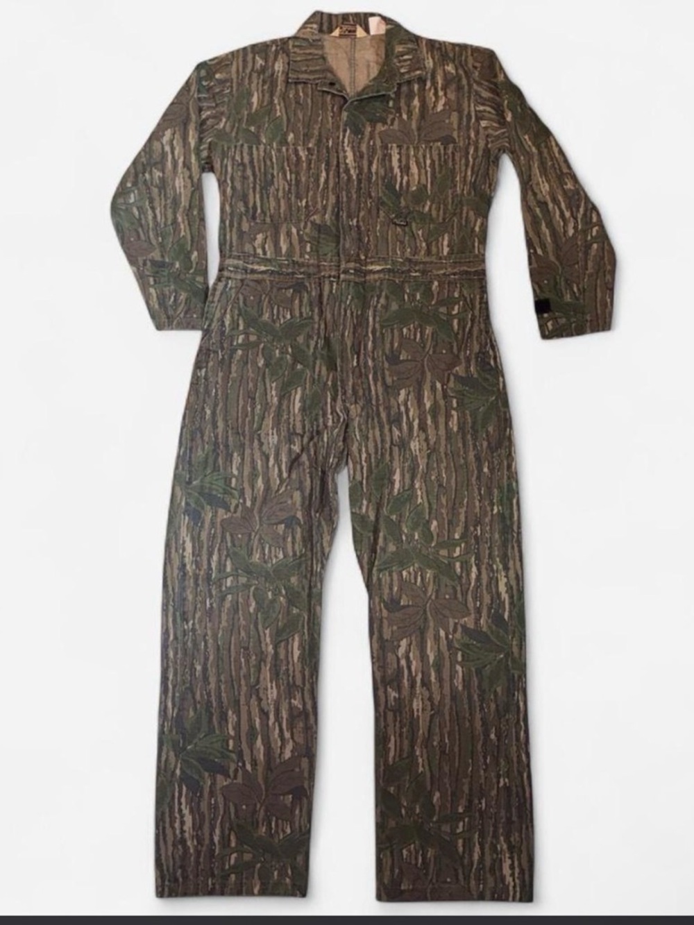 Walls Men's Camouflage Coverall in Brown and Green